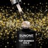 Sunone lakier hybrydowy Top Shimmer Gold 5ml - 4