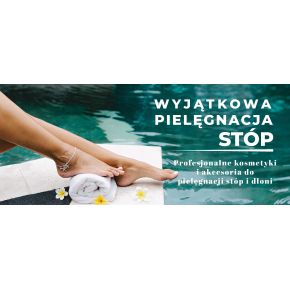 TecniWork Separator lewy bezbarwny podkładka żelowa z pierścieniami na palce rozmiar M/L CB193B