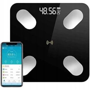 Waga łazienkowa bluetooth inteligentna analityczna 12w1 Fit