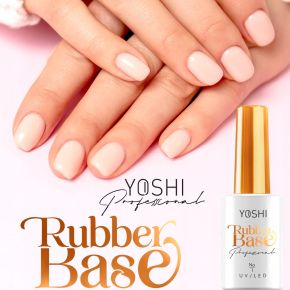 Yoshi Rubber Base 5 baza kauczukowa do paznokci hybrydowych 10ml