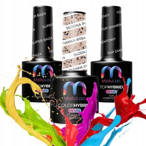 Zestaw 15 x lakier hybrydowy MaluLac + worek sportowy GRATIS