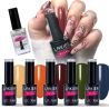 Zestaw 5x lakier hybrydowy La'kier (kolory do wyboru) + oliwka gratis - 1