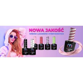 Zestaw 5x lakier hybrydowy MaluLac (kolory do wyboru) + oliwka gratis