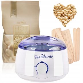 Zestaw depilacja WOSK WHITE CHOCO 1kg podgrzewacz