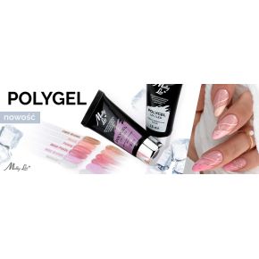 Zestaw do akrylożelu Polygel Molly Lac 30ml + formy + wyciskarka