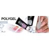 Zestaw do akrylożelu Polygel Molly Lac 30ml + formy + wyciskarka - 5