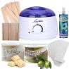 Zestaw do depilacji - podgrzewacz + 2x wosk w puszce ItalWax + lotion + szpatułki + paski - 1