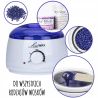 Zestaw do depilacji - podgrzewacz + 7x wosk twardy ItalWax + lotion + szpatułki + talk - 2