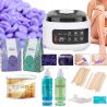 Zestaw do depilacji - podgrzewacz PRO WAX 700 + 3x woski + preparaty + szpatułki + paski - 1