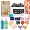 Zestaw do depilacji - podgrzewacz PRO WAX 700 + wosk 500g (do wyboru) + preparaty + talk + szpatułki - 1