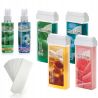 Zestaw do depilacji 4x wosk w rolce ItalWax + lotiony + paski - 1