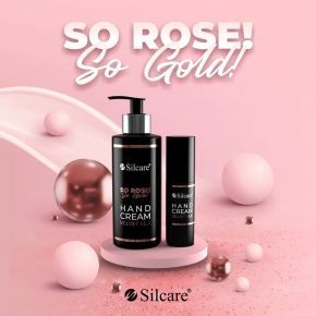 Silcare Krem do rąk Cream hand Velvet Silk So Rose! So Gold! 30ml