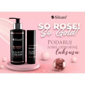 Silcare Krem do rąk Cream hand Velvet Silk So Rose! So Gold! 30ml