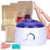 Zestaw do depilacji bezpaskowej 3 x wosk twardy ItalWax + podgrzewacz + kosmetyki - 1