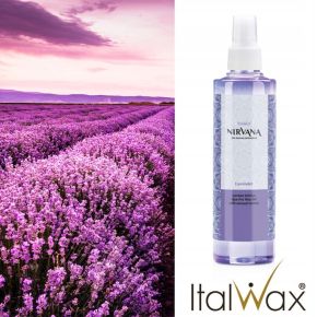 Zestaw do depilacji ItalWax podgrzewacz 100W + 3x wosk twardy Nirvana Lavender, Nirvana Sandalwood i GloWax + balsam + emulsja + szpatułki