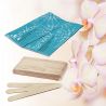 Zestaw do depilacji ItalWax podgrzewacz 100W + 4x wosk twardy w dropsach 100g + żele + szpatułki + talk - 15