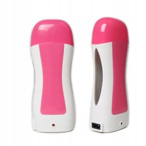 Zestaw do depilacji ItalWax podgrzewacz + 2x wosk w rolce azulen + lotion + paski