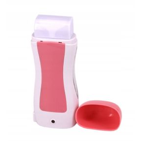 Zestaw do depilacji ItalWax podgrzewacz + 2x wosk w rolce różany + żel + paski