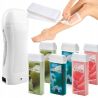Zestaw do depilacji ItalWax podgrzewacz + 6x wosk w rolce + paski - 1