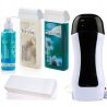 Zestaw do depilacji ItalWax podgrzewacz RH003 + 2x wosk w rolce aromatyczny + żel + paski - 1