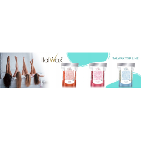 Zestaw do depilacji ItalWax wosk hipoalergiczny Top Line (do wyboru) + lotiony + szpatułki