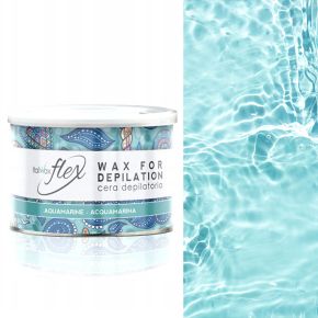 Zestaw do depilacji paskowej ItalWax podgrzewacz 100W + wosk w puszce 400ml Flex Aquamarine morski + dodatki
