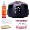 Zestaw do depilacji paskowej ItalWax podgrzewacz 100W + wosk w puszce 400ml Flex Rose Oil różany + dodatki - 1