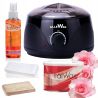Zestaw do depilacji paskowej ItalWax podgrzewacz 100W + wosk w puszce 400ml Rose różany + dodatki - 1