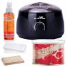 Zestaw do depilacji paskowej ItalWax podgrzewacz 100W + wosk w puszce 400ml Strawberry truskawkowy + dodatki - 1