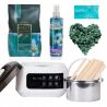 Zestaw do depilacji podgrzewacz AX-700 + wosk twardy Azulen 1kg + preparaty + szpatułki - 1