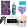 Zestaw do depilacji podgrzewacz AX-700 + wosk twardy Plum 1kg + preparaty + szpatułki - 1