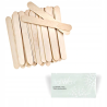 Zestaw do DEPILACJI SKÓRY WRAŻLIWEJ podgrzewacz 3x WOSK 100g TOP LINE HIPOALERGICZNY ITALWAX szpatułki kosmetyki - 9