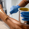 Zestaw do DEPILACJI SKÓRY WRAŻLIWEJ podgrzewacz 3x WOSK 100g TOP LINE HIPOALERGICZNY ITALWAX szpatułki kosmetyki - 11