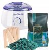 Zestaw do depilacji WOSK AZULEN 500g podgrzewacz - 1