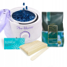 Zestaw do depilacji wosk ItalWax 500g dropsy + podgrzewacz + szpatułki talk - 1