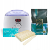Zestaw do depilacji wosk ItalWax 500g dropsy + podgrzewacz + szpatułki talk - 5