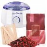 Zestaw do depilacji WOSK ROSE 500g podgrzewacz - 1