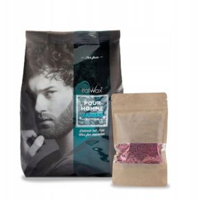 Zestaw do depilacji woskiem twardym Homme Barber 500g + Rose 100g GRATIS