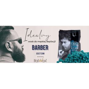 Zestaw do depilacji woskiem twardym Homme Barber 500g + Rose 100g GRATIS