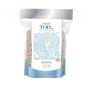 Zestaw do depilacji woskiem twardym Italwax Top Line Crystal 300g + podgrzewacz + 2 x żel + szpatułki + talk