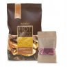 Zestaw do depilacji woskiem twardym Natural 500g + Rose 100g GRATIS - 1