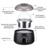 Zestaw do depilacji woskiem w dropsach - 5 x wosk + podgrzewacz 100W + akcesoria - 3