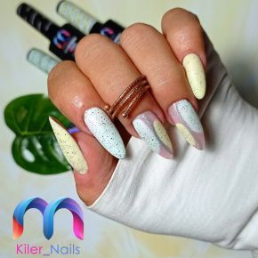 Zestaw do hybryd 9x MaluLac (5 lakierów do wyboru) z lampą UV + frezarką + preparatami i płynami