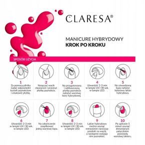 Zestaw do hybryd XL - 50x lakier hybrydowy Claresa + gratis lampa i frezarka