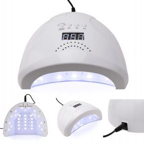 Zestaw do manicure hybrydowego 10x SunOne + lampa UV/LED + akcesoria