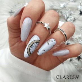 Zestaw do manicure hybrydowego Claresa 12+4 lakiery + preparaty