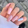 Zestaw do manicure hybrydowego Claresa 12+4 lakiery + preparaty - 8