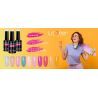 Zestaw do manicure hybrydowego La'kier 15+5 lakiery + preparaty - 12