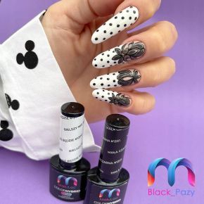 Zestaw do manicure hybrydowego MaluLac 10+4 lakiery + preparaty