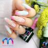 Zestaw do manicure hybrydowego MaluLac 10+4 lakiery + preparaty - 9